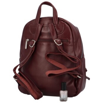Mestský batoh vínový - David Jones Saima