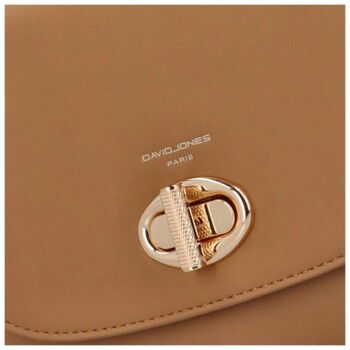 Dámska crossbody kabelka camel - David Jones Ima