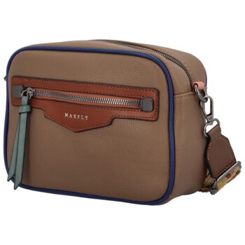Dámska crossbody kabelka taupe - MaxFly Veruve