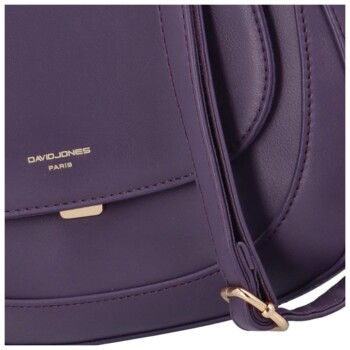 Dámska crossbody kabelka fialová - David Jones Maya