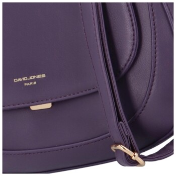 Dámska crossbody kabelka fialová - David Jones Maya