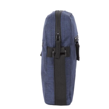 Pánska látková crossbody taška tmavomodrá - Mustang Sanjay