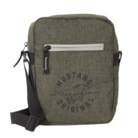 Pánska látková crossbody taška khaki  - Mustang Sanjay