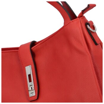Dámska kožená kabelka červená - Katana Deborah