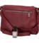 Dámska kožená crossbody kabelka vínová - ItalY Bandit