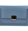 Dámska kožená crossbody modrá - Delami Lilly