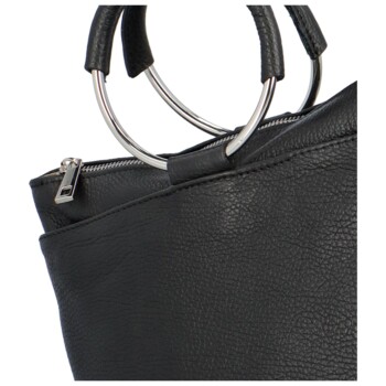 Dámsky kožený batôžtek čierny - Delami Joyce