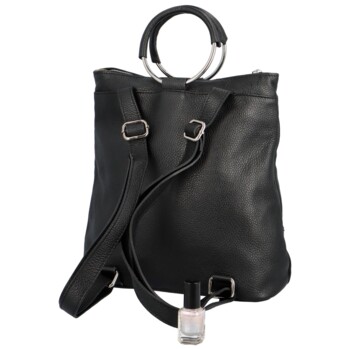 Dámsky kožený batôžtek čierny - Delami Joyce