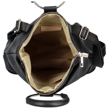 Dámsky kožený batôžtek čierny - Delami Joyce