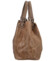 Dámska kožená kabelka taupe - Delami Minestra