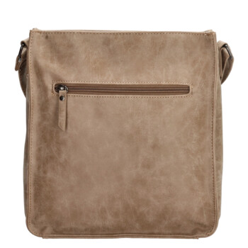 Dámska crossbody kabelka taupe - Enrico Benetti Edmina