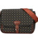 Trendy dámska crossbody kabelka s módnou potlačou čierno-hnedá - Coveri Segunda