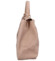 Dámska kožená kabelka do ruky staroružová - Delami Reeta