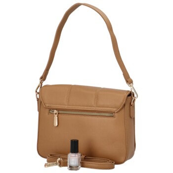 Dámska crossbody kabelka camel - DIANA & CO Irenee