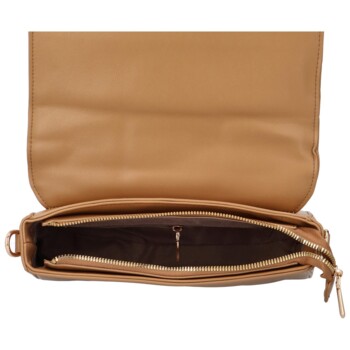 Dámska crossbody kabelka camel - DIANA & CO Irenee