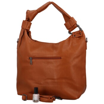 Dámska kabelka cez plece hnedá - Maria C Deja