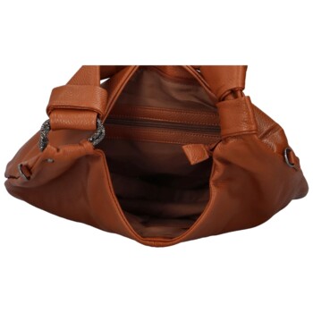 Dámska kabelka cez plece hnedá - Maria C Deja