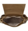 Dámska kožená crossbody khaki - Delami Yvette