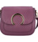 Dámska kožená crossbody kabelka fialová - ItalY Pretty
