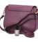 Dámska kožená crossbody kabelka fialová - ItalY Pretty