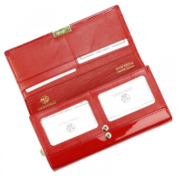 Dámska kožená peňaženka červená - Gregorio Penelopia