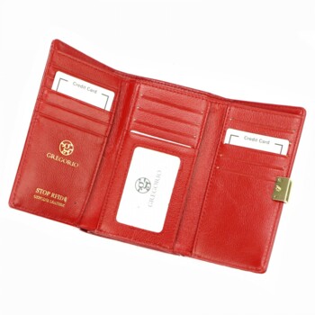 Dámska kožená peňaženka červená - Gregorio Dorisa