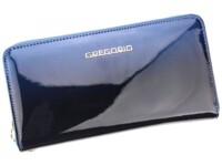 Dámska kožená púzdrová peňaženka modrá - Gregorio Luziana