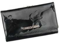 Dámska kožená peňaženka čierna - Gregorio Juliass