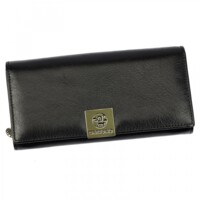 Dámska kožená peňaženka čierna - Gregorio Lorenca