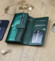 Dámska kožená peňaženka zelená - Gregorio Gluliana