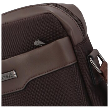 Pánska crossbody taška coffee - Coveri Bruttos