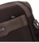 Pánska crossbody taška coffee - Coveri Bruttos
