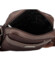 Pánska crossbody taška coffee - Coveri Bruttos
