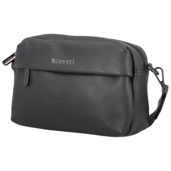 Dámska crossbody kabelka/taška tmavosivá - Coveri Liliana