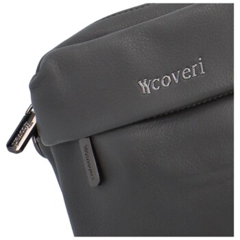 Dámska crossbody kabelka/taška tmavosivá - Coveri Liliana