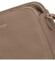 Dámska crossbody kabelka taupe - DIANA & CO Nicolle