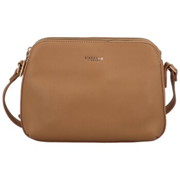 Dámska crossbody kabelka camel - DIANA & CO Nicolle