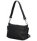 Dámska kožená crossbody čierna - Delami Colette