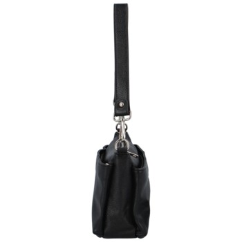 Dámska kožená crossbody čierna - Delami Colette