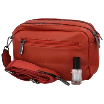 Dámska crossbody kabelka tehlová - Coveri Bricky