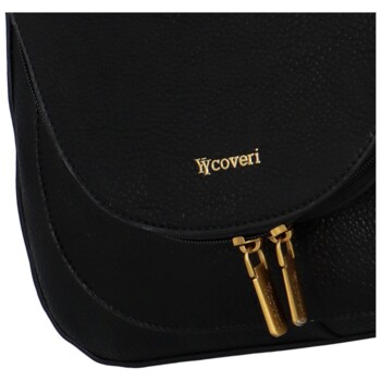 Dámska crossbody kabelka/taška čierna - Coveri Desirée