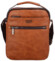 Pánska crossbody taška svetlohnedá - Coveri Emiliano