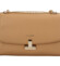 Dámska crossbody kabelka camel - David Jones Paige