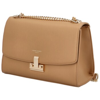 Dámska crossbody kabelka camel - David Jones Paige