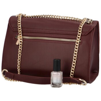Dámska crossbody kabelka vínová - David Jones Paige