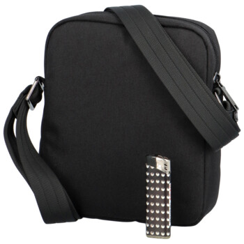 Pánska crossbody taška čierna - Hexagona Simothy