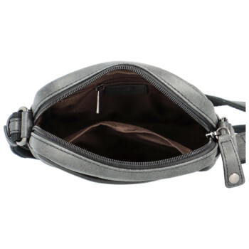 Pánska crossbody taška cez plece čierna - Hexagona Flyon