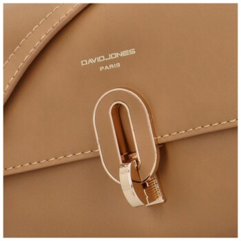 Dámska crossbody kabelka camel - David Jones Carisa