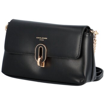 Dámska crossbody kabelka čierna - David Jones Carisa