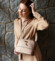 Dámska crossbody kabelka béžová - Vuch Cara Beige